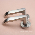 Melhor Material Hollow Stainless Steel Lever Handle Device Hardware Alça da porta